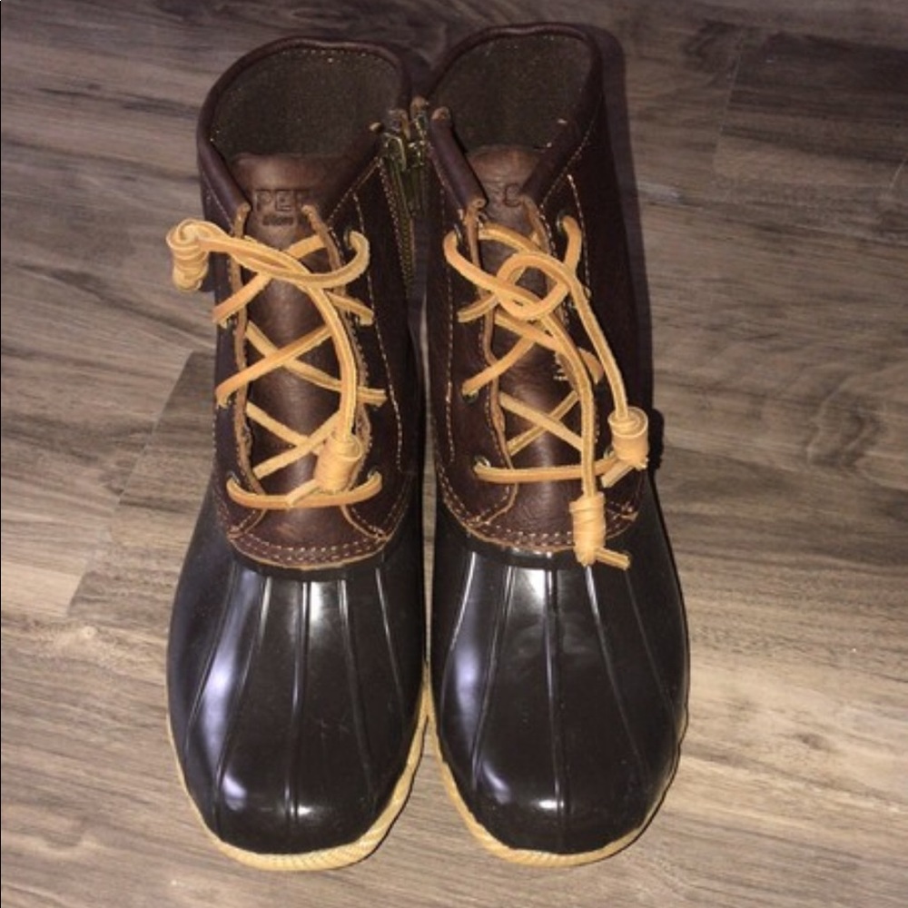 Brown Sperry Boots